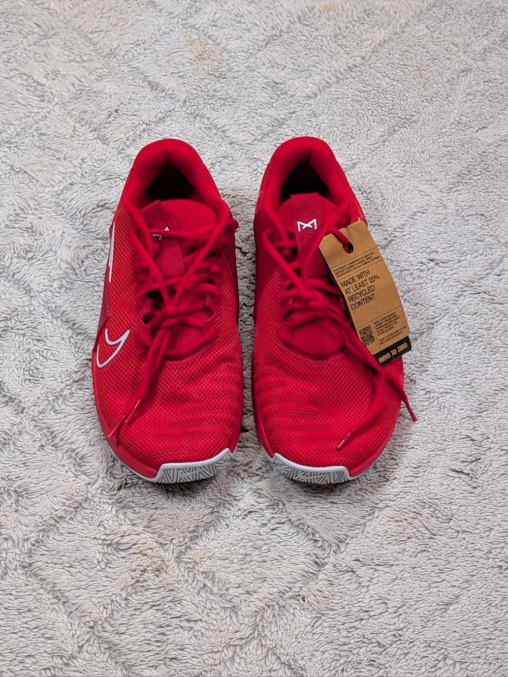 Nike Metcon 9 University Red Workout Training Shoes Mens Size 9 DZ2617-600 NEW - Picture 2 of 7